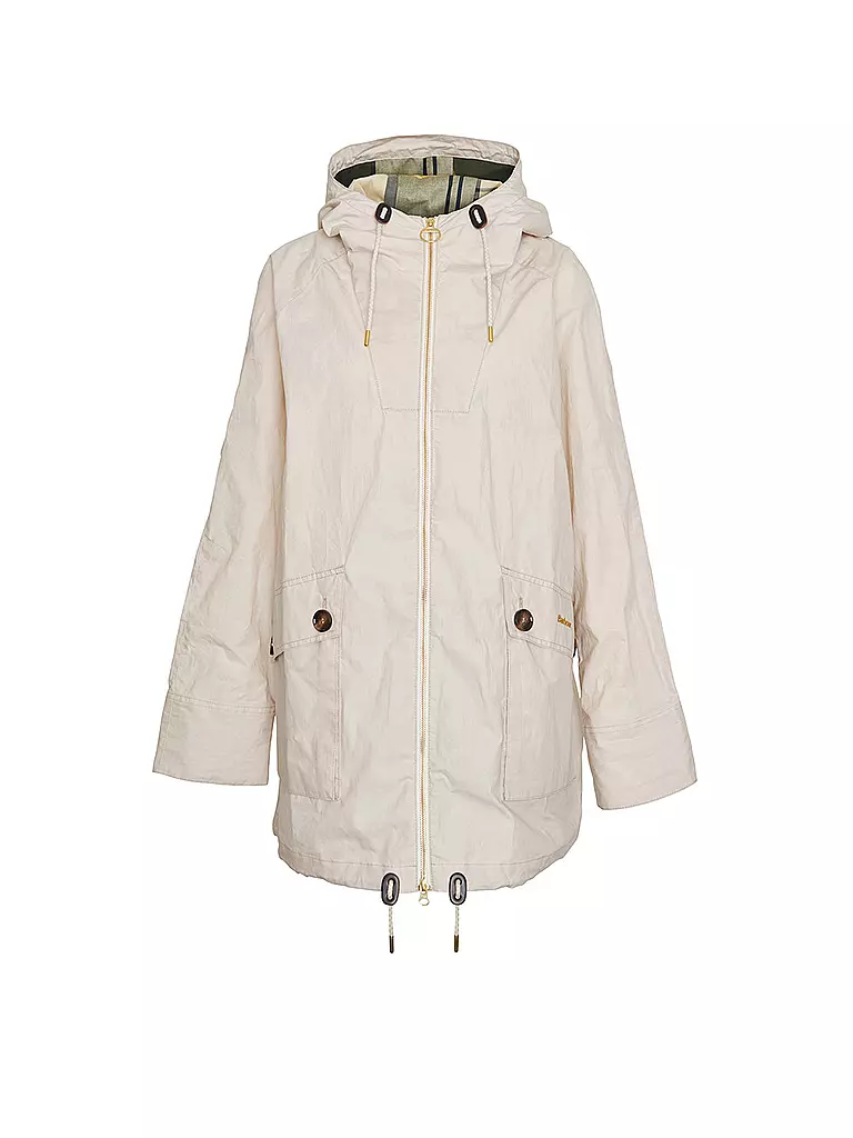 BARBOUR Parka KELDY SHOWERPROOF creme